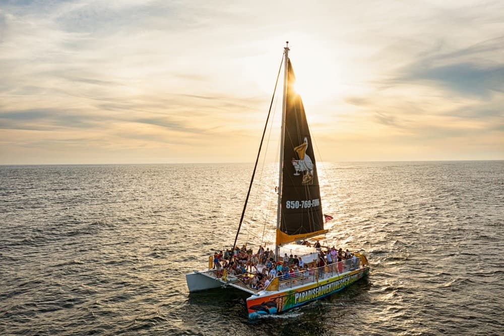 Evening Sunset Sail on the Privateer Catamaran