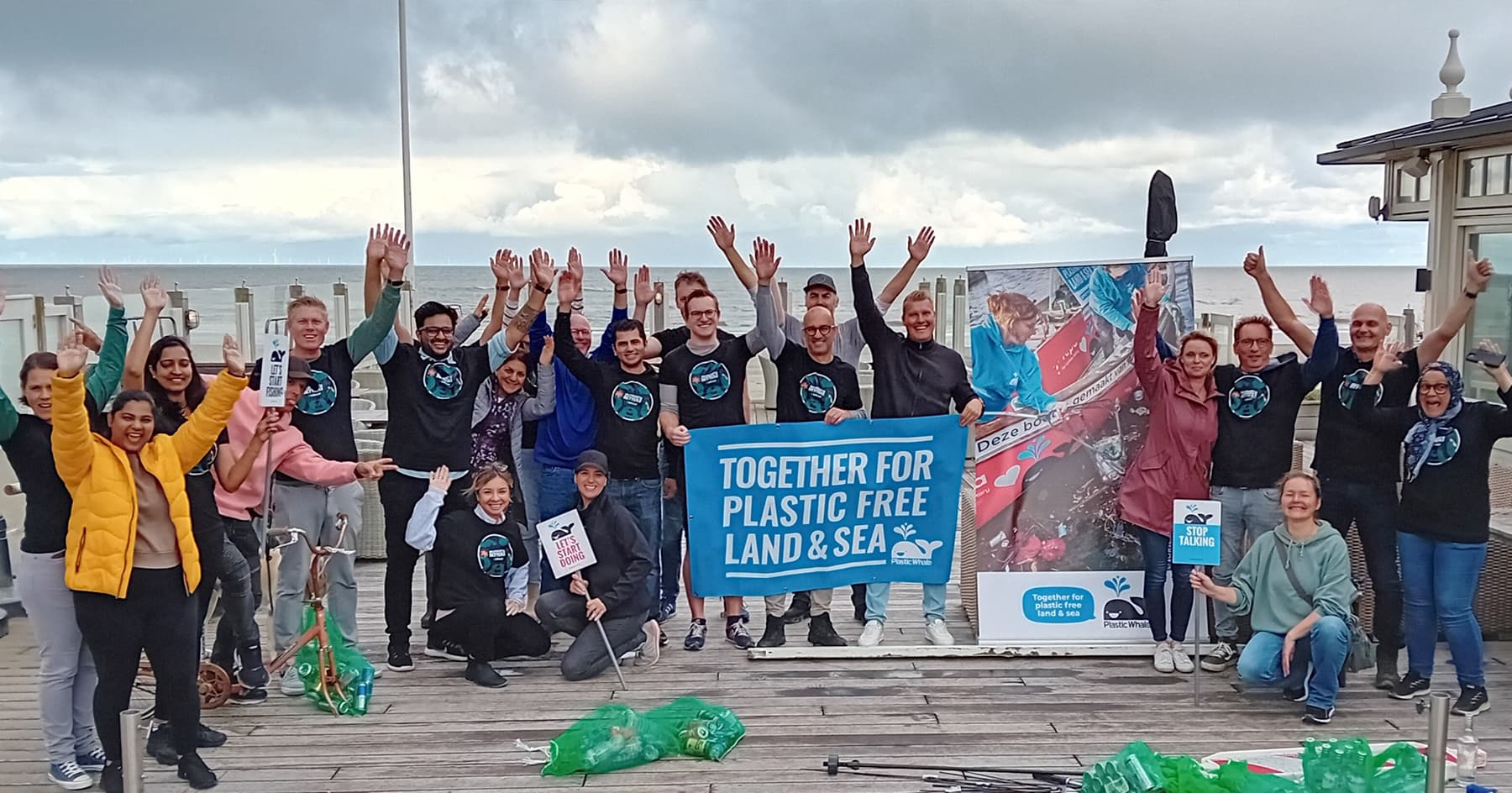 Company Beach Cleanup Plastic Whale