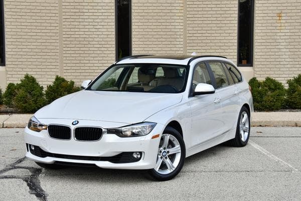White BMW 328i Sport
