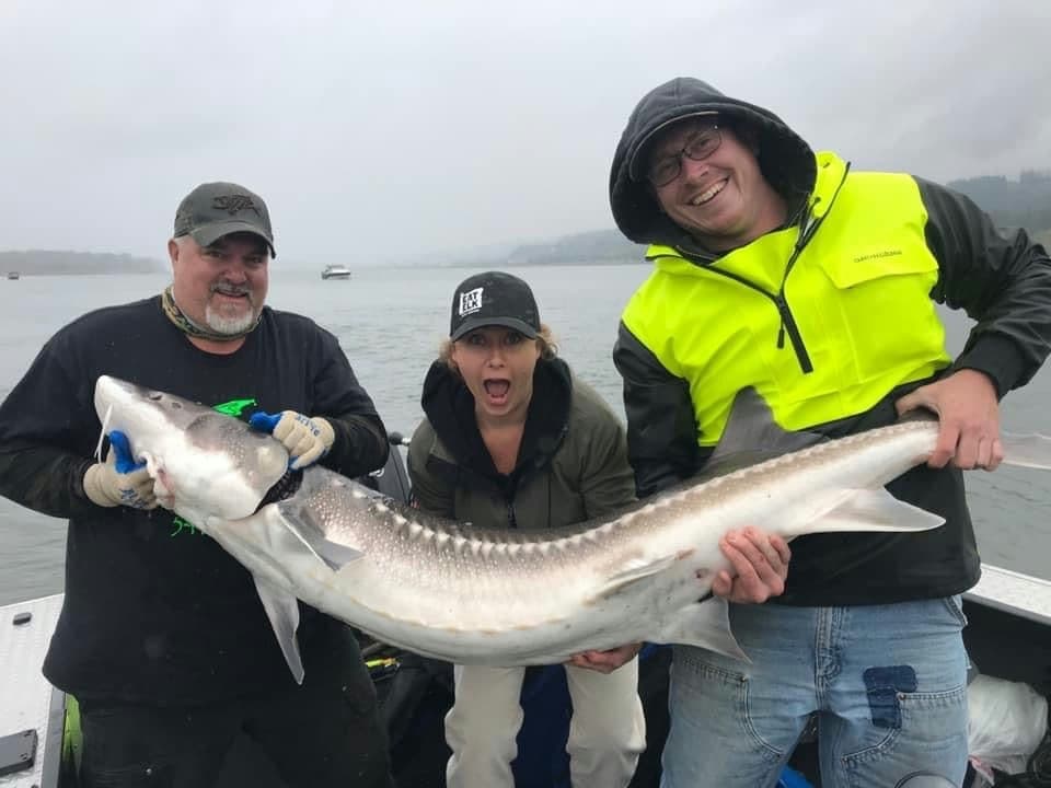 Catch and Release Sturgeon Fishing