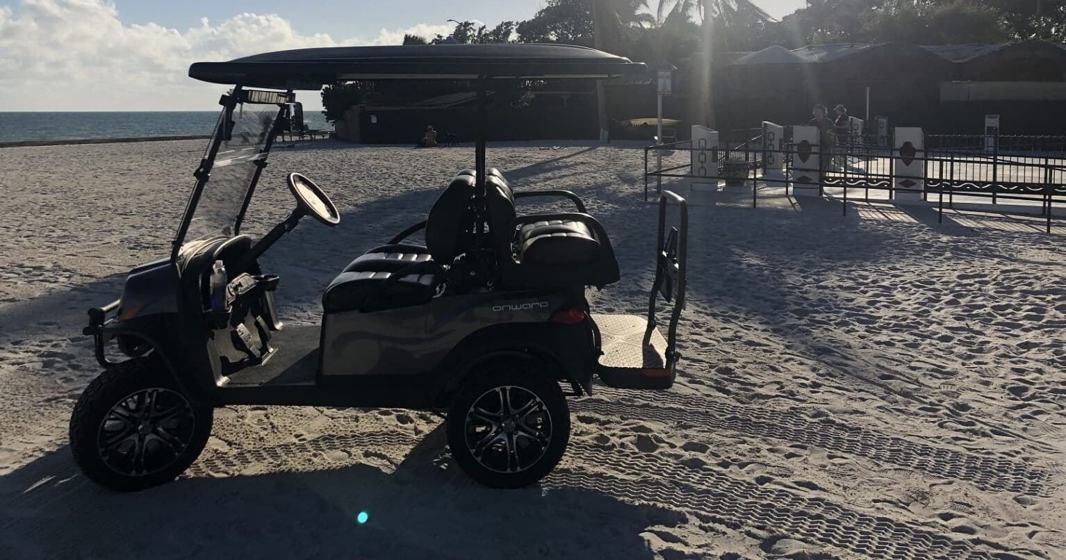 Golf Cart Rental - 4 Seater (no Bluetooth Soundbar)