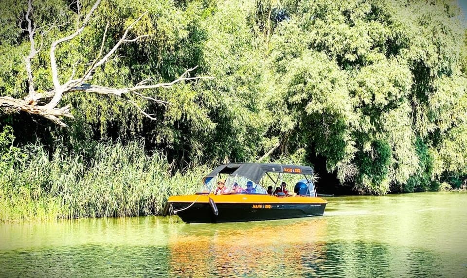 Danube Delta: Sunset Boat Tour through the Biosphere