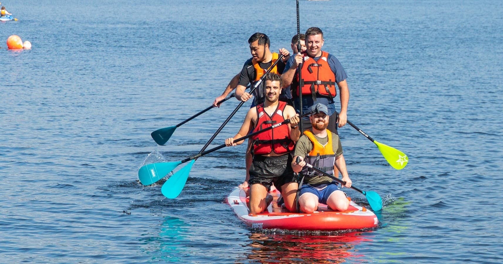 Giant Paddleboard Hire at Luss Beach