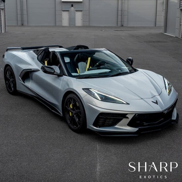 Chevy Corvette Convertible (Silver) - Omaha