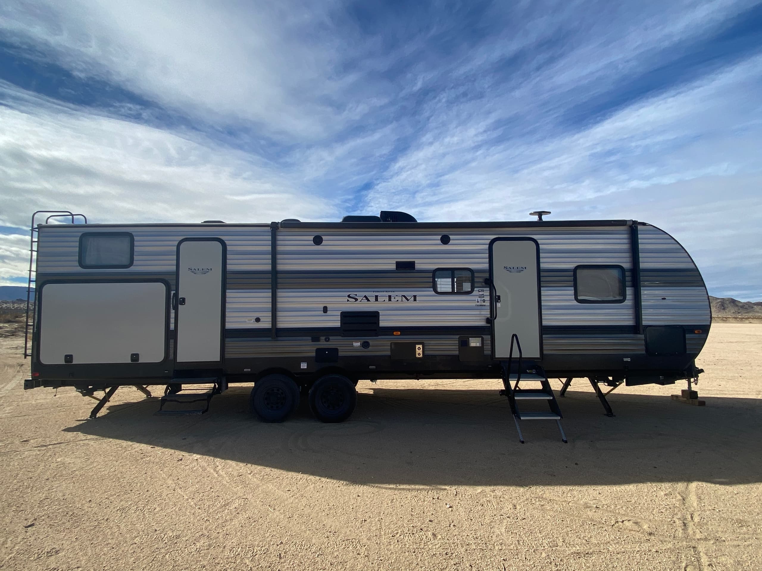 ​32' Forest River Salem Double Slide Out Bunk Room
