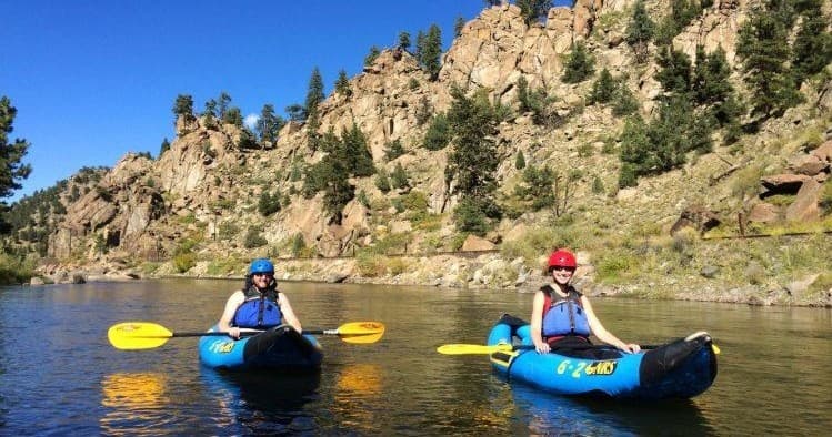 Inflatable Kayak: Lower Brown’s Canyon - Half Day