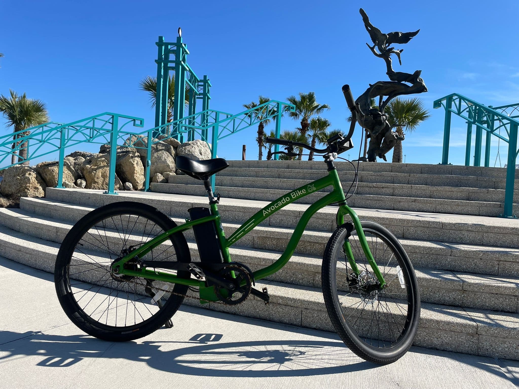 Historical E-bike tours on Beach Street (Esplanade Park)