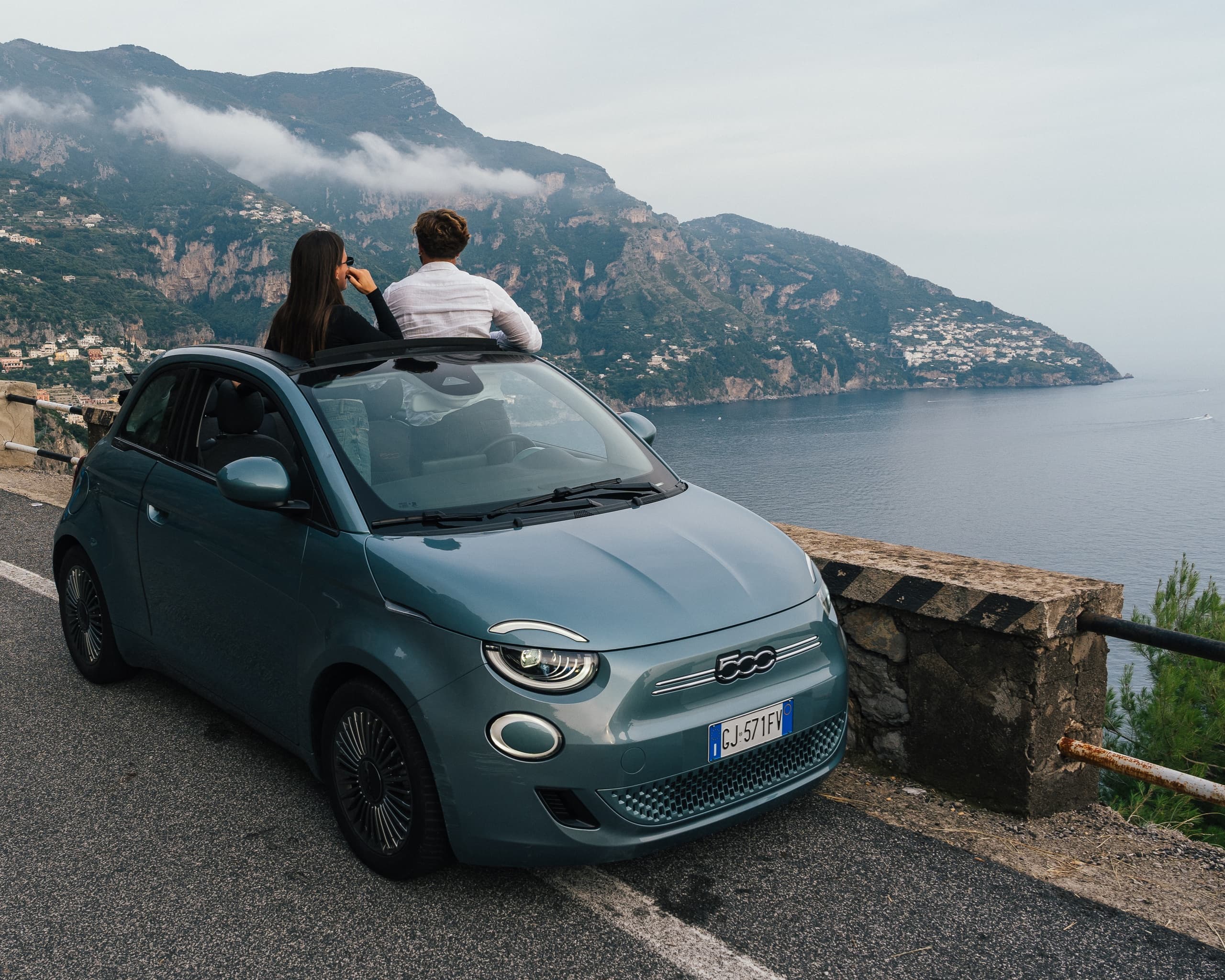 Fiat 500 Cabrio • Electric • Positano