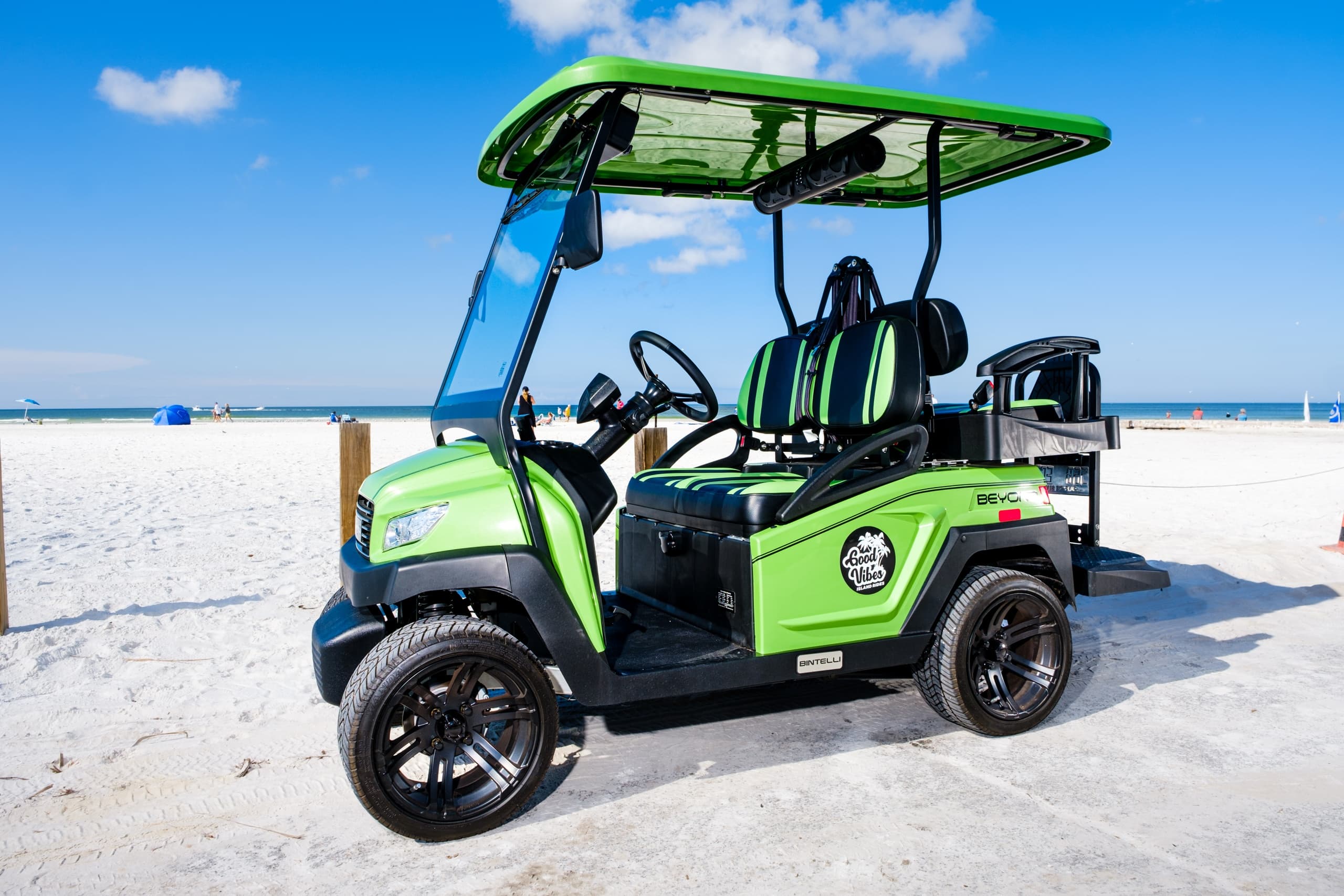4-Seat Electric Golf Cart Rental