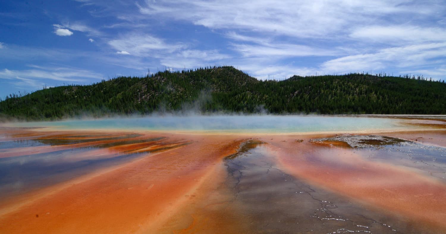 Yellowstone Old Faithful and Lower Loop