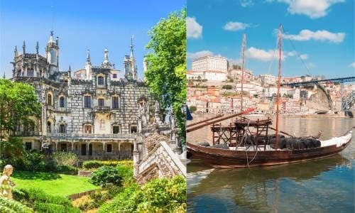 2 Tours Privados | Tour SINTRA | Segundo dia Tour PORTO