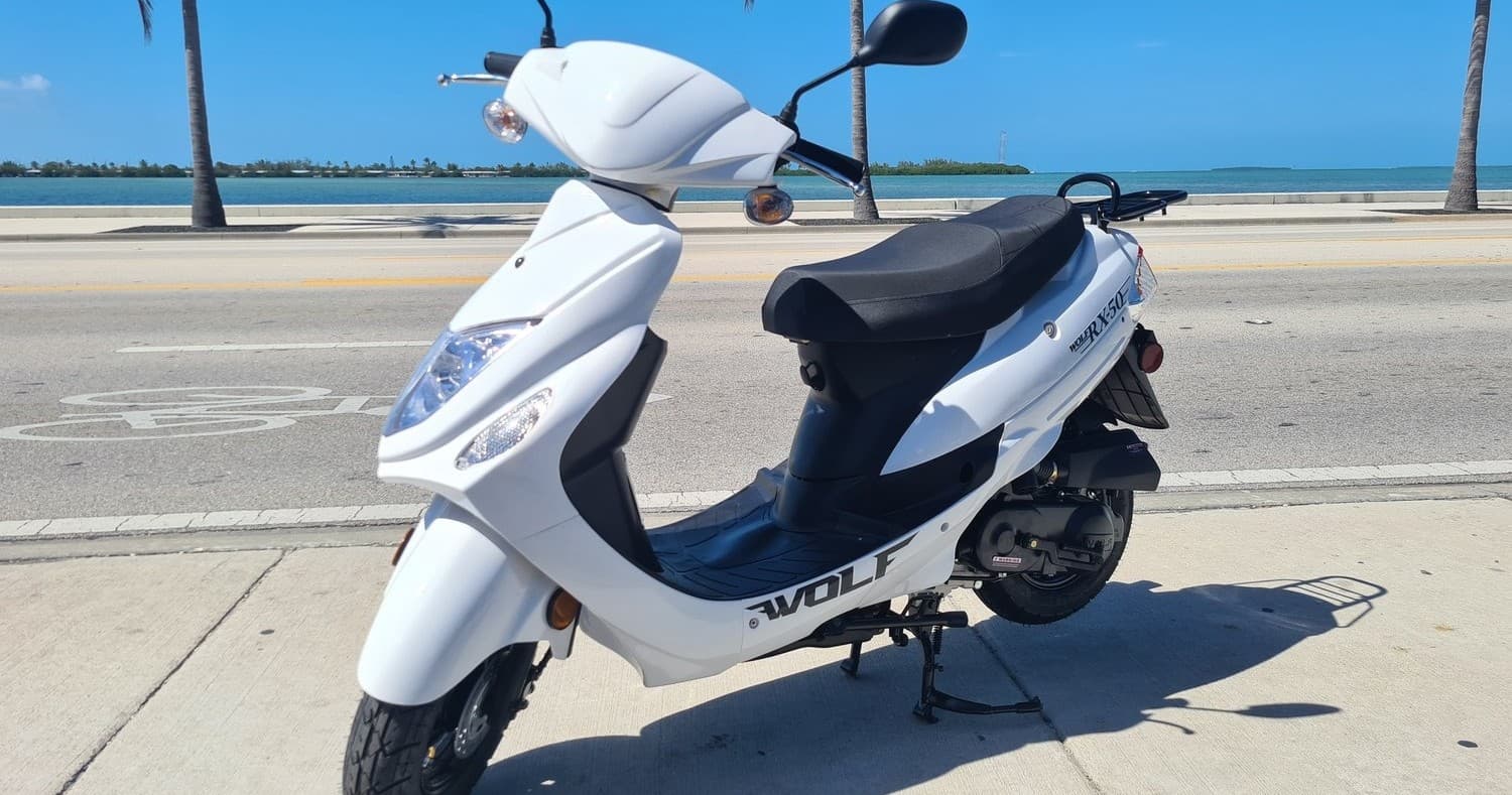 Single Rider Moped
