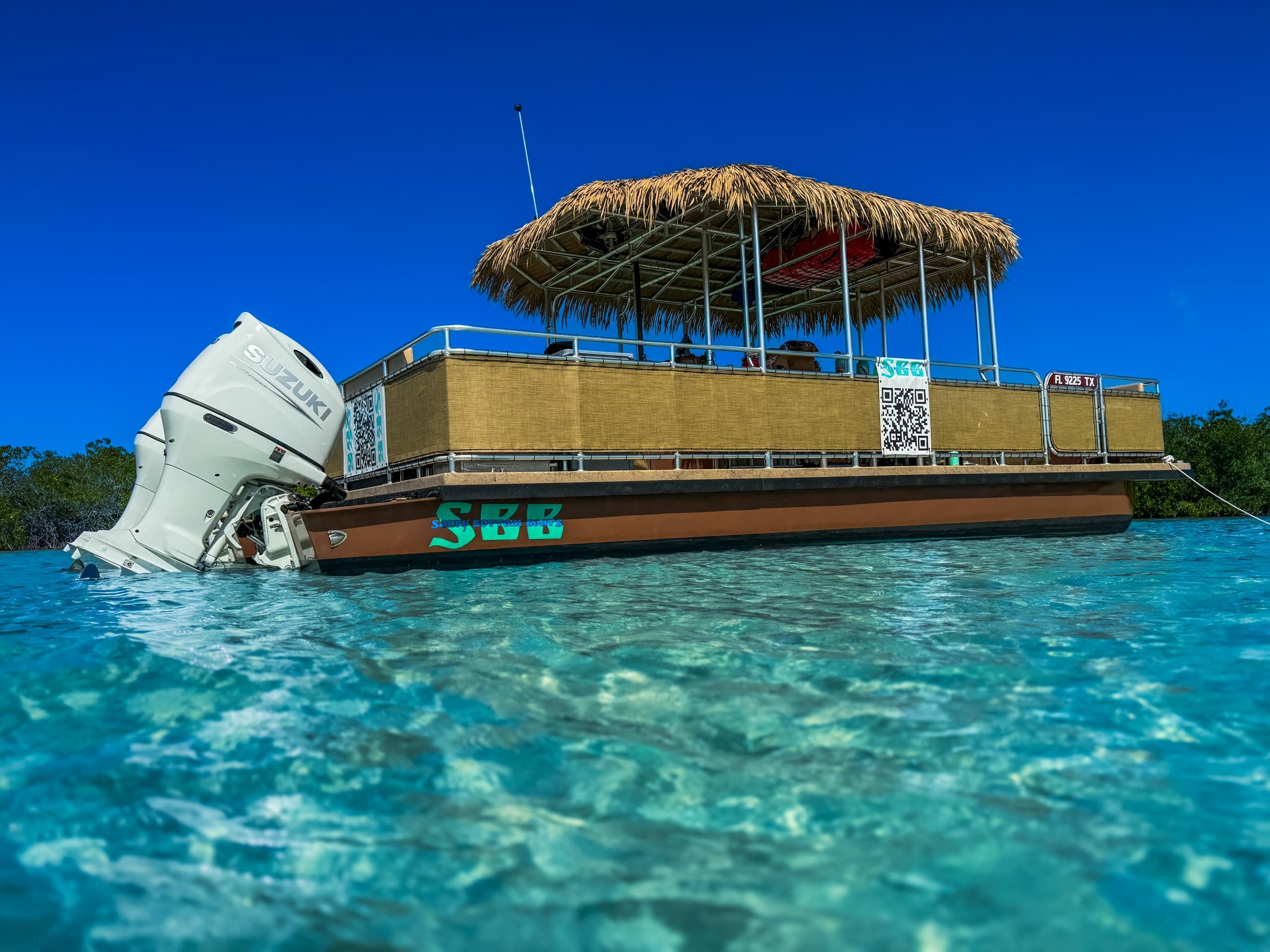 Salty Bottom Tiki Boat