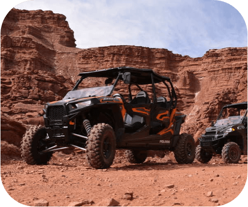 4-Seat Side-by-Side 2-Hour Rental ($295, unguided)