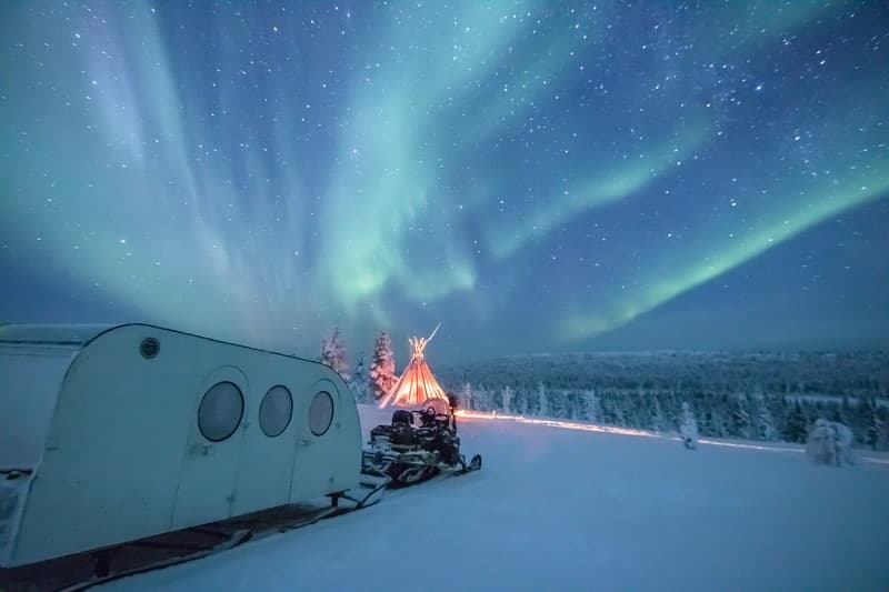 [A4] Aurora Hunting by Heated Sleigh (3h)