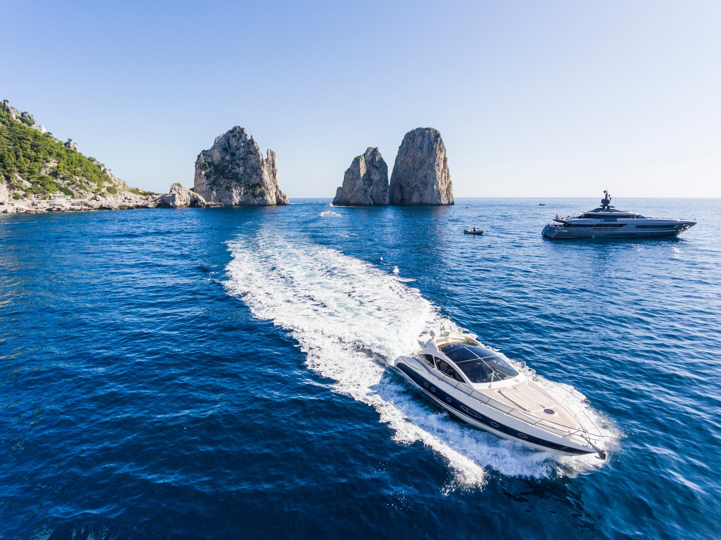 Azimut atlantis 55 - Departure from Capri