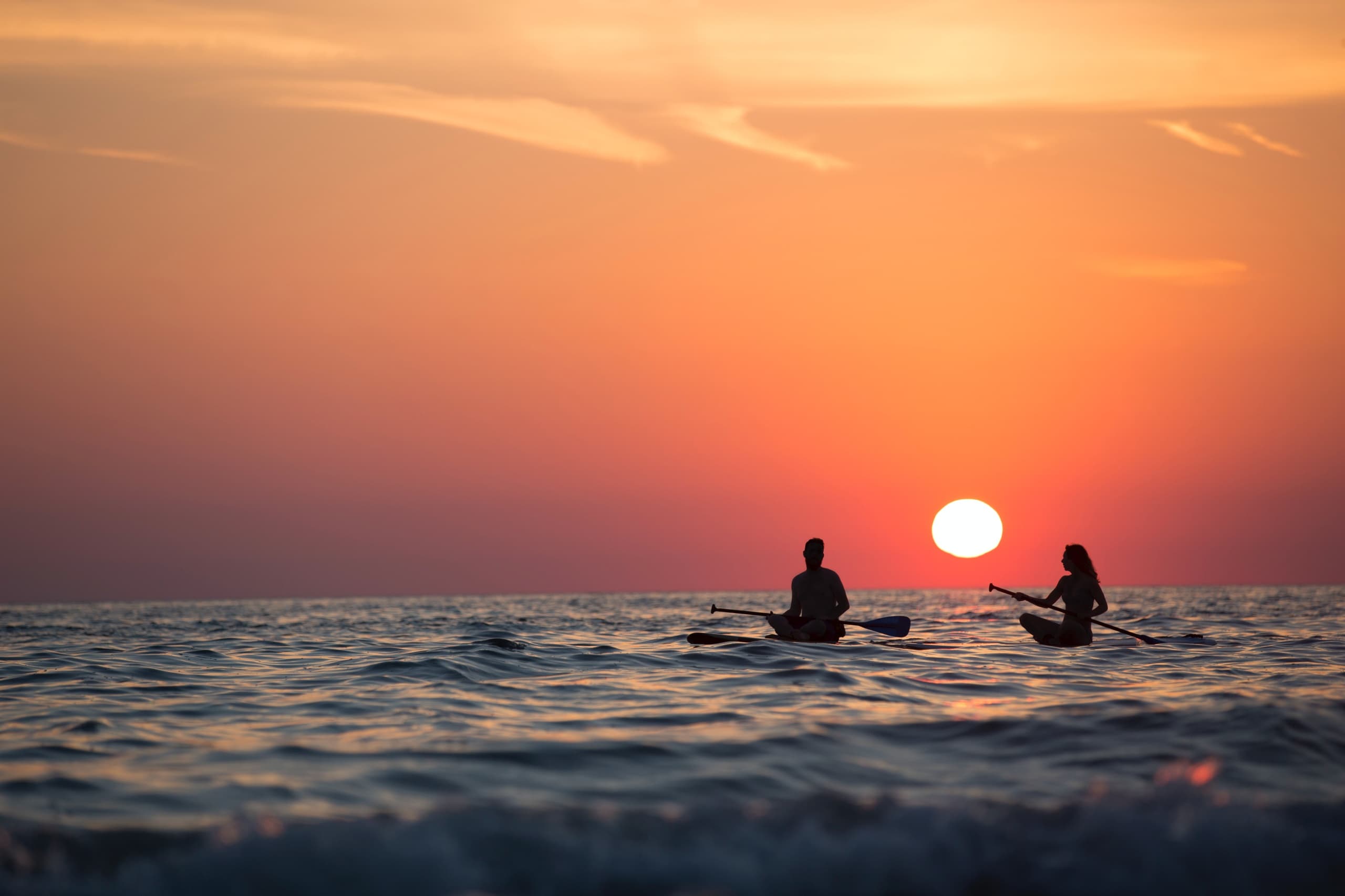 Sunset SUP Session