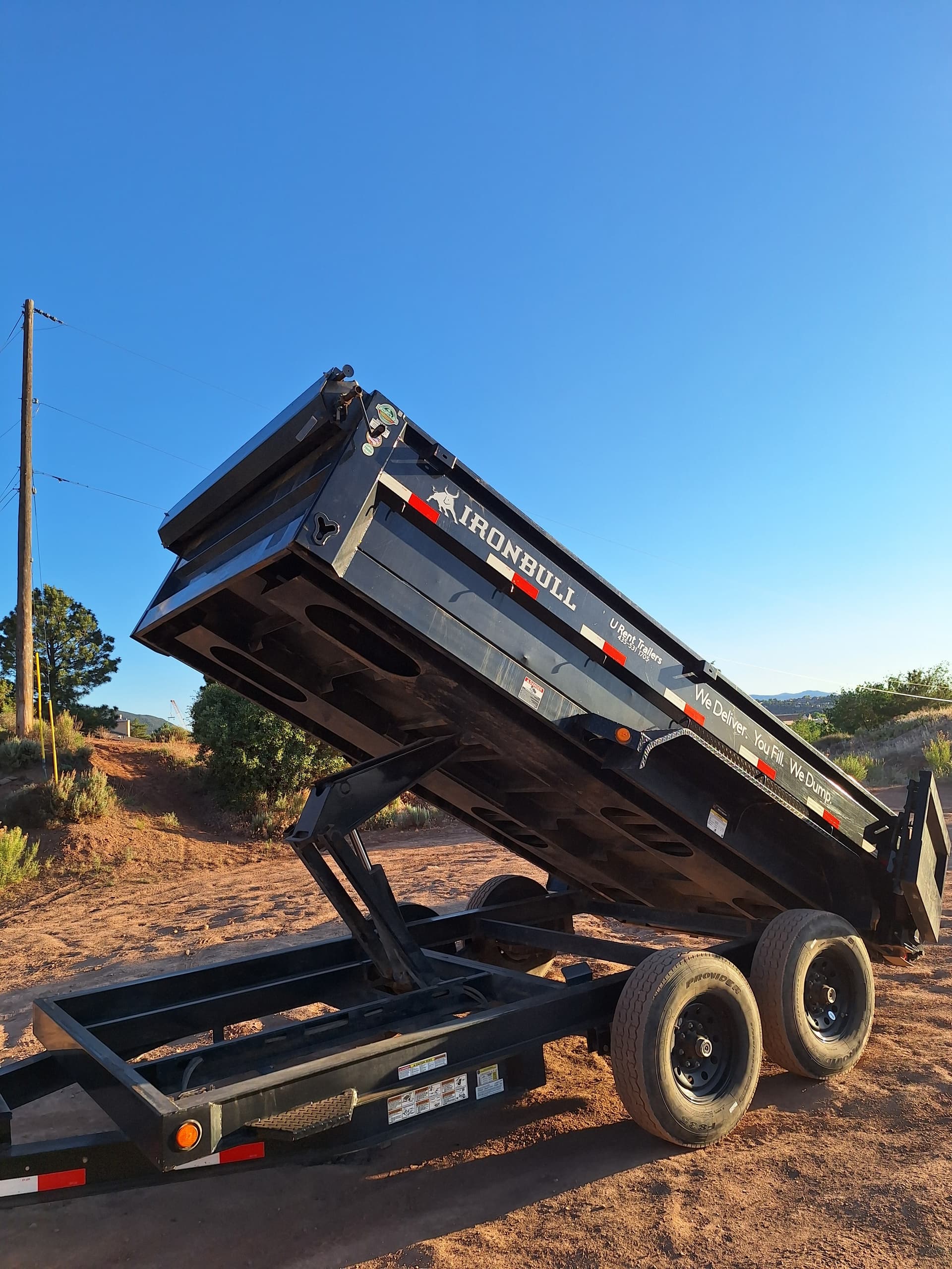 7x14FT Dump Trailer