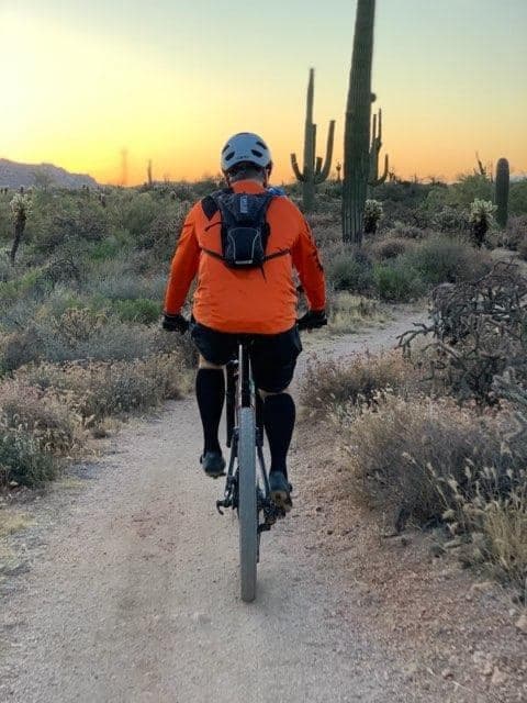 Private Solo 2 Hour Stunning Sunset Mountain Bike Tour Sonoran Desert