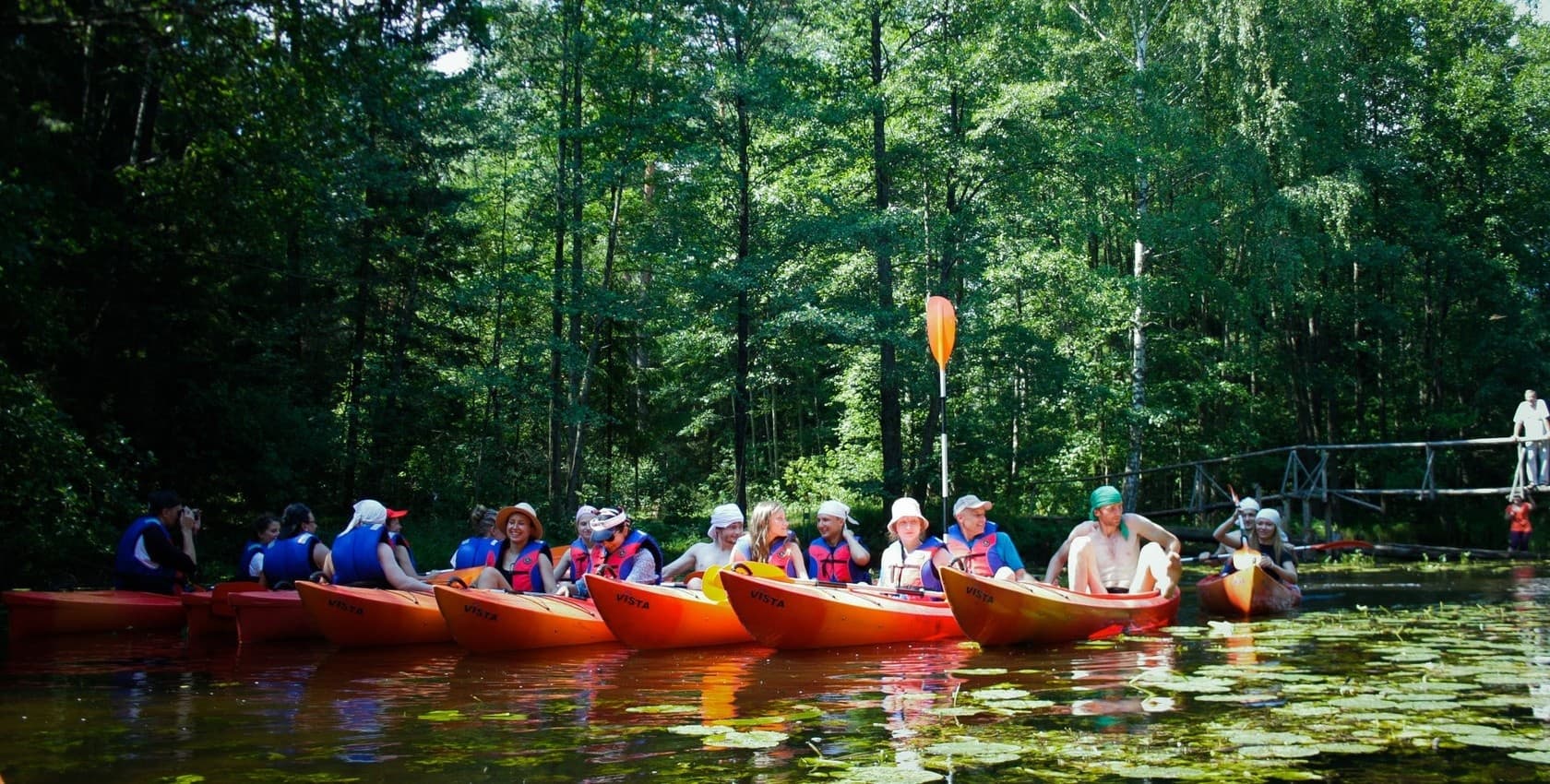Kayaking Down Šventoji River (Mini)