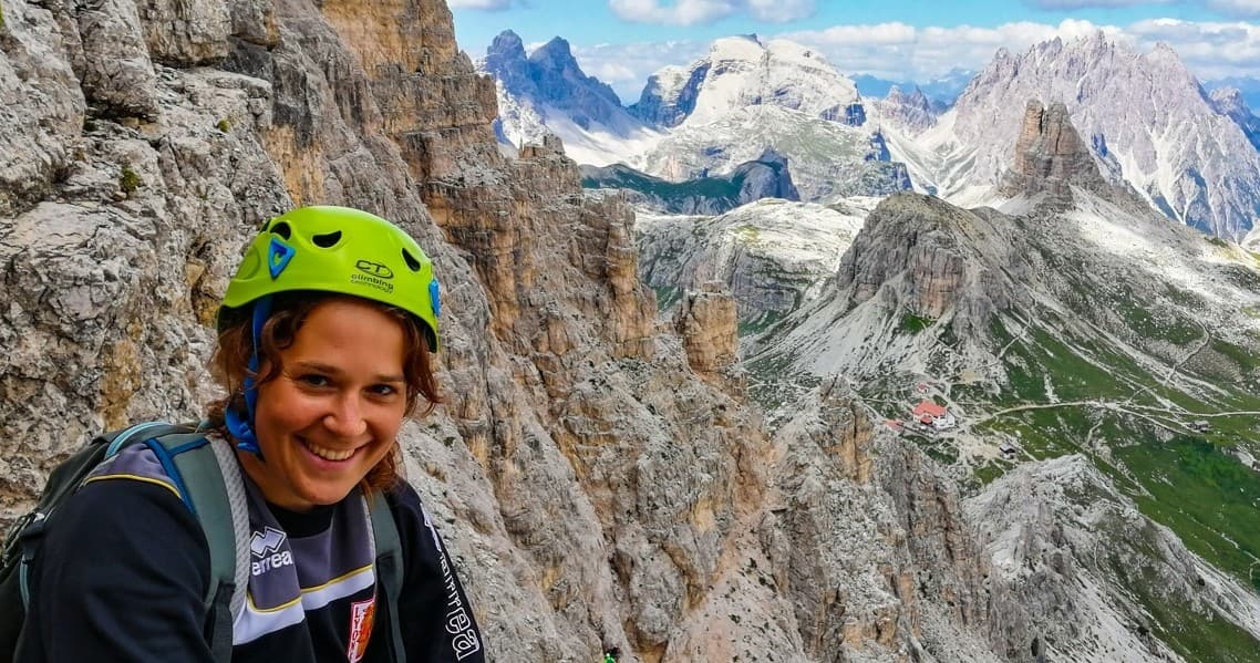 Ferrata De Luca/Innerkofler al monte Paterno