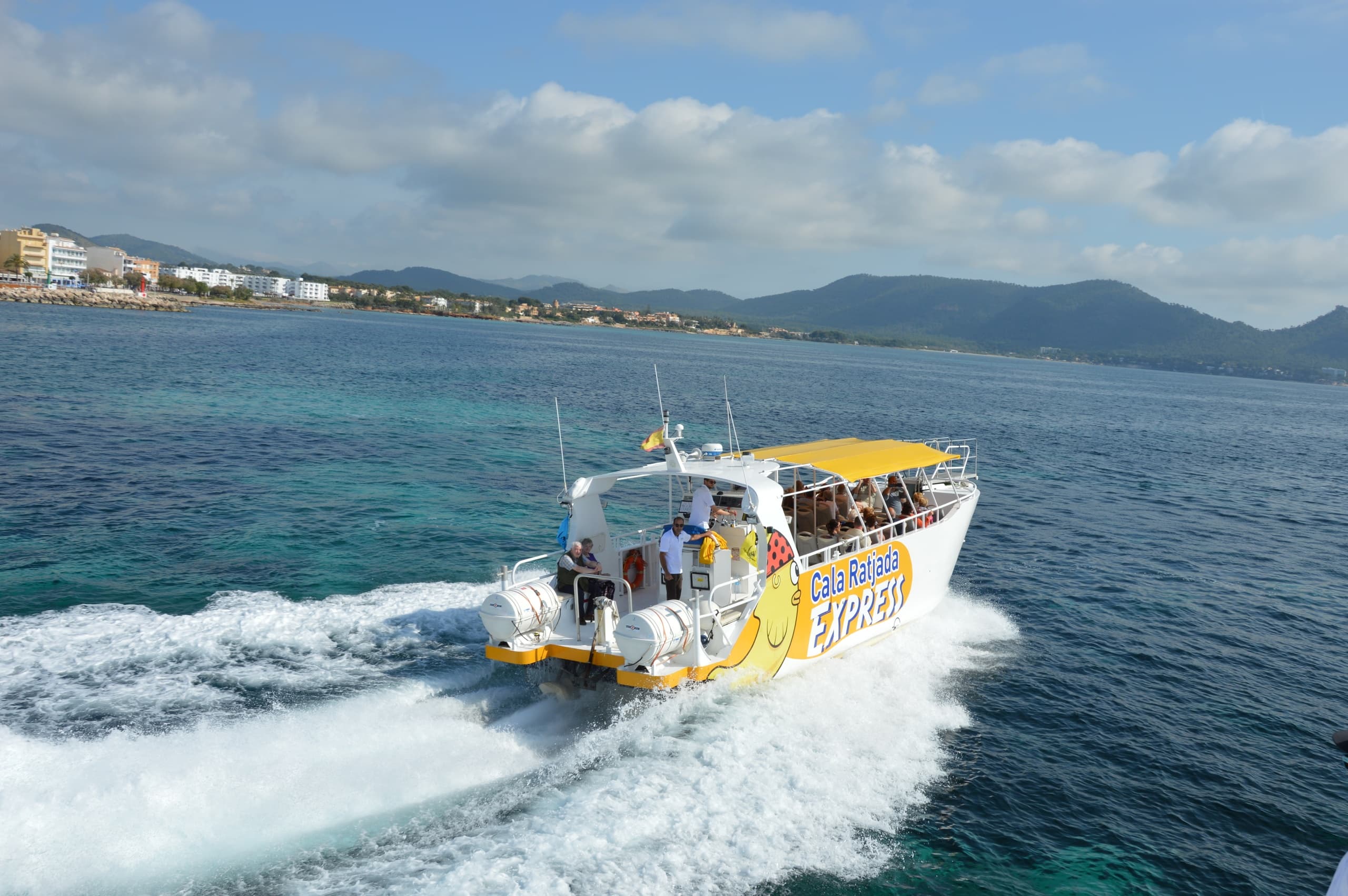 Paseo en barco desde Cala Ratjada