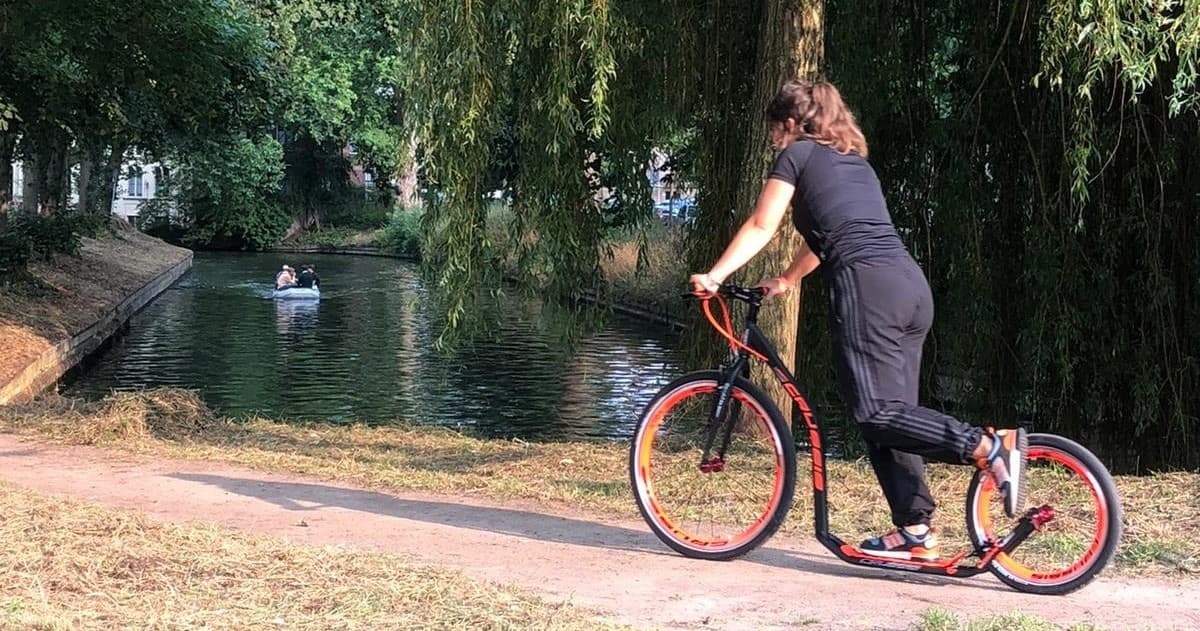 1,5 uur Step verhuur