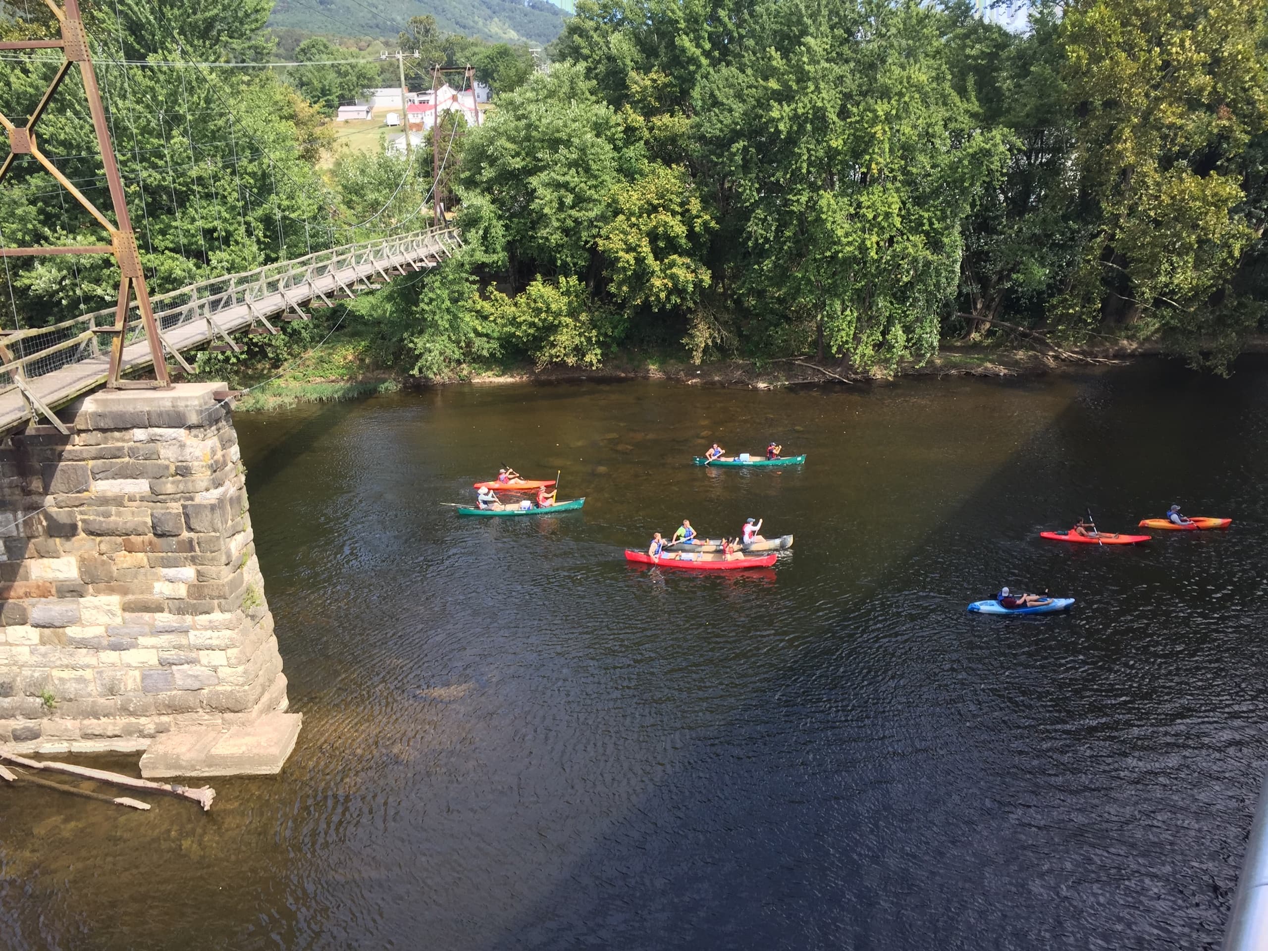 10.5 Mile James River Kayak or Canoe Trip - Buchanan to Alpine