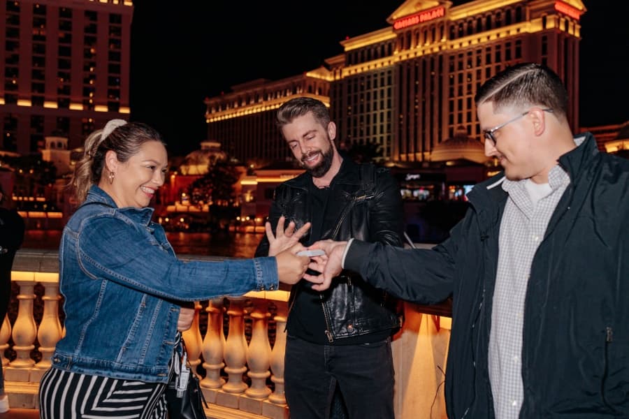 Magic Proposal at Bellagio Fountains