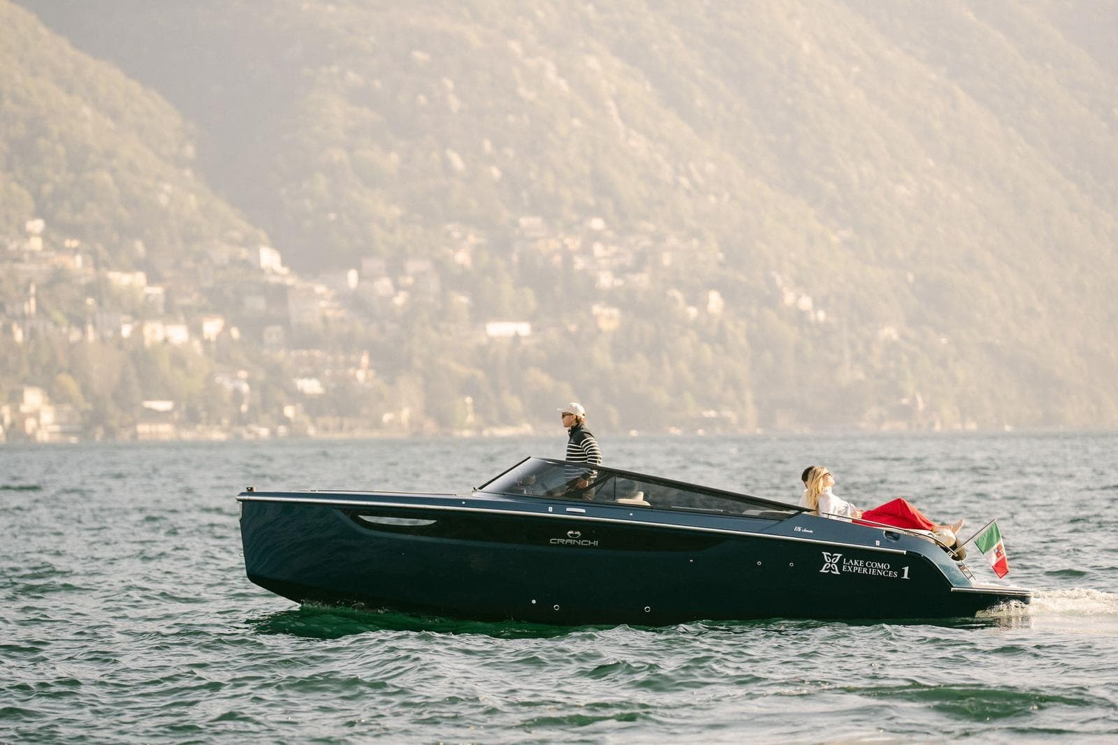 Lake Como sunset boat tour with aperitivo