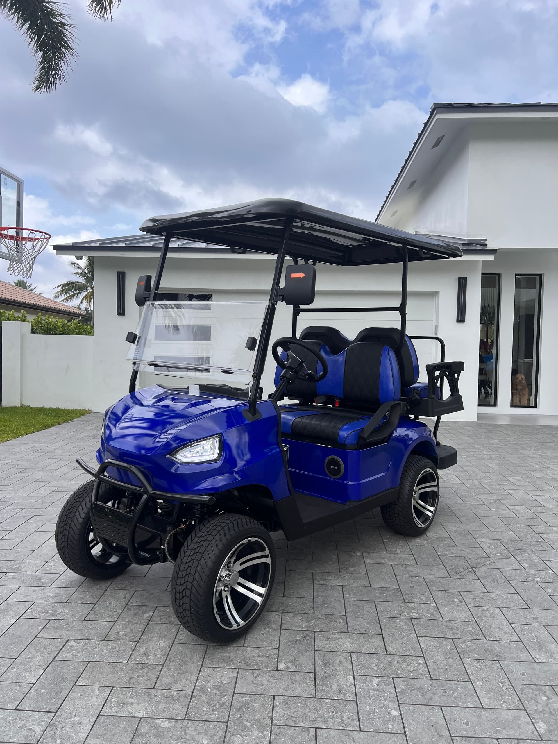 4-Passenger Gas Powered Golf Cart Rental