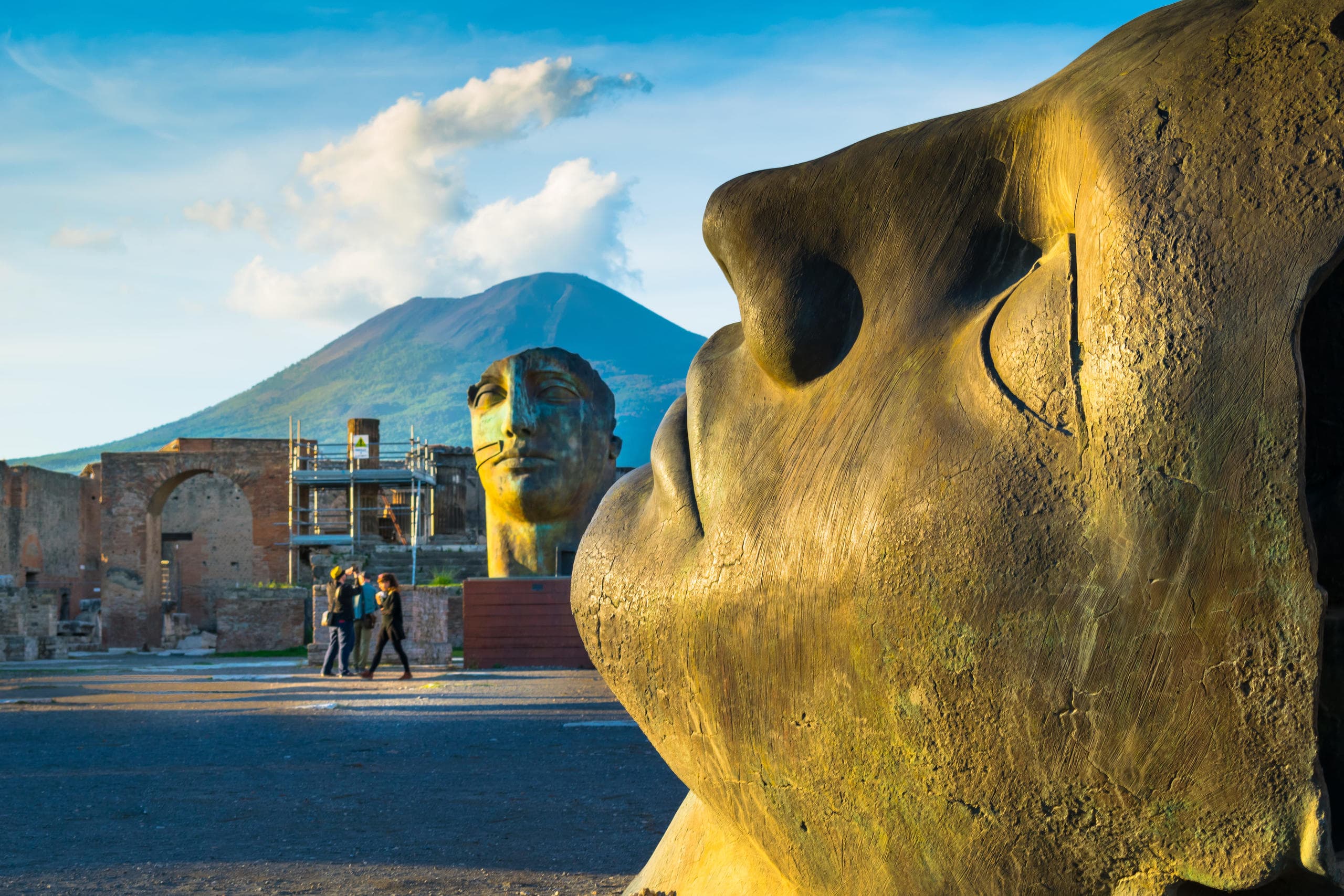 Pompeii and Vesuvius small group excursion and tickets included