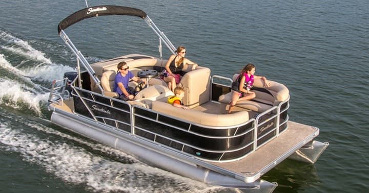 Full Day - 24' Pontoon w/90hp