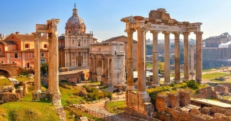 Roma Antigua: Coliseo, Palatino & Foro Romano