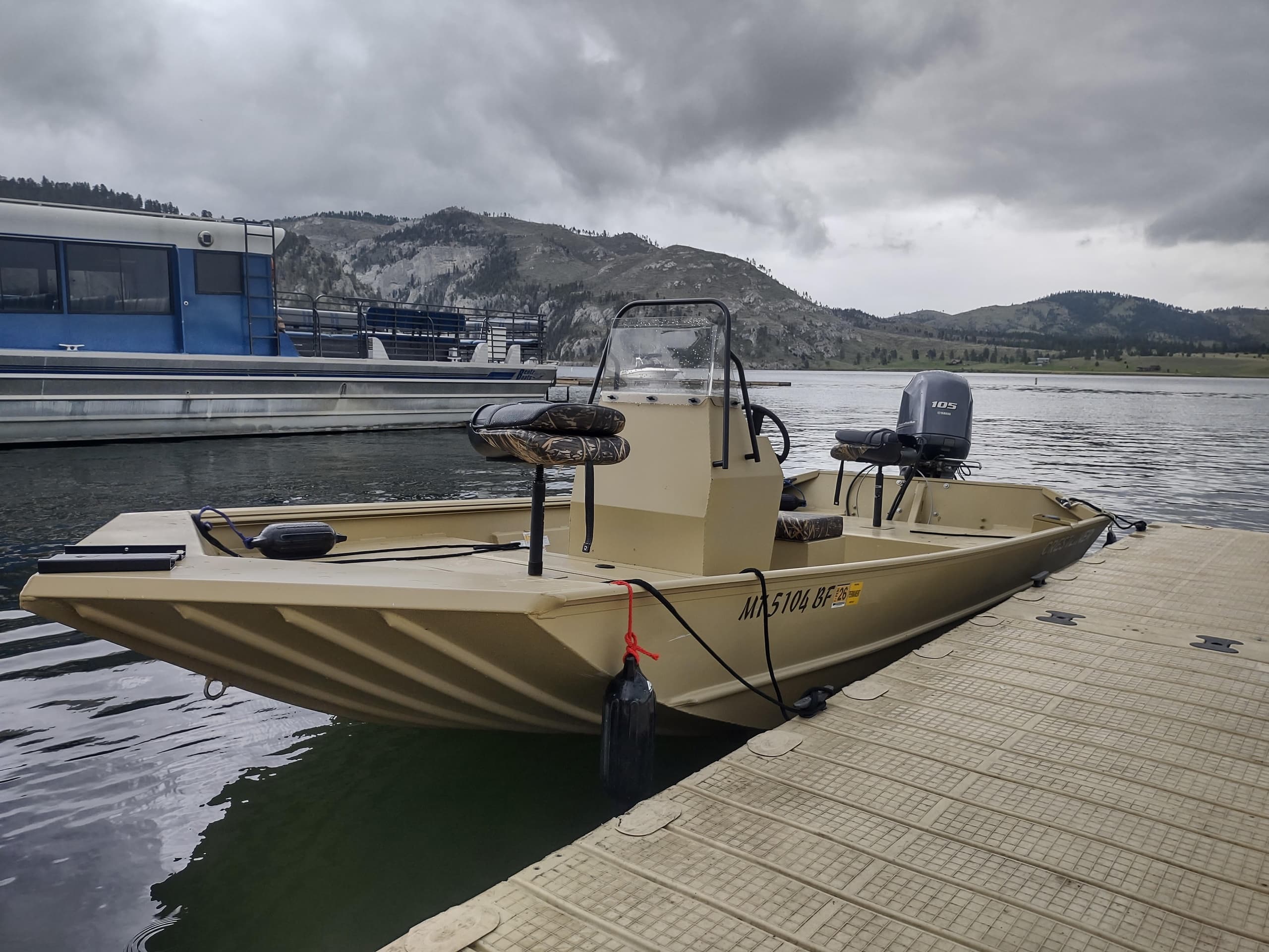 Fishing Jon Boat - 2022 Crestliner 18' 105 Jet - Hauser Location