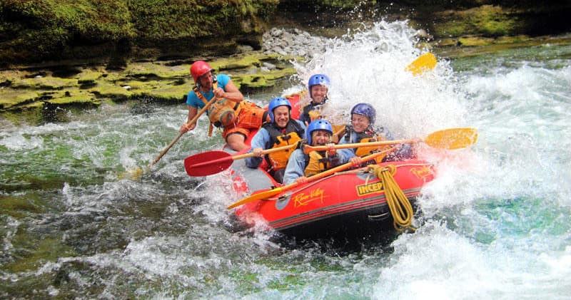 Grade 5 White Water Rafting New Zealand