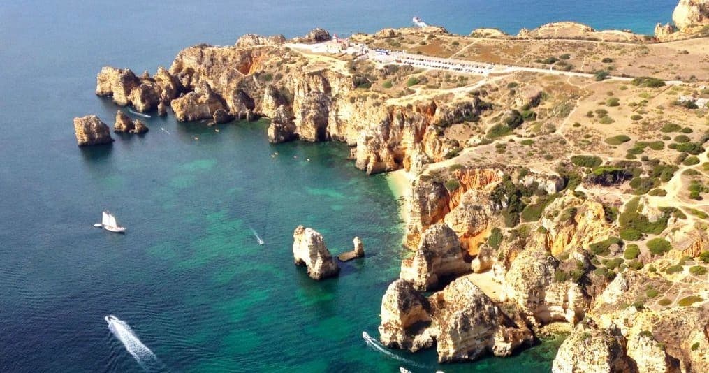 Ponta da Piedade from Lagos