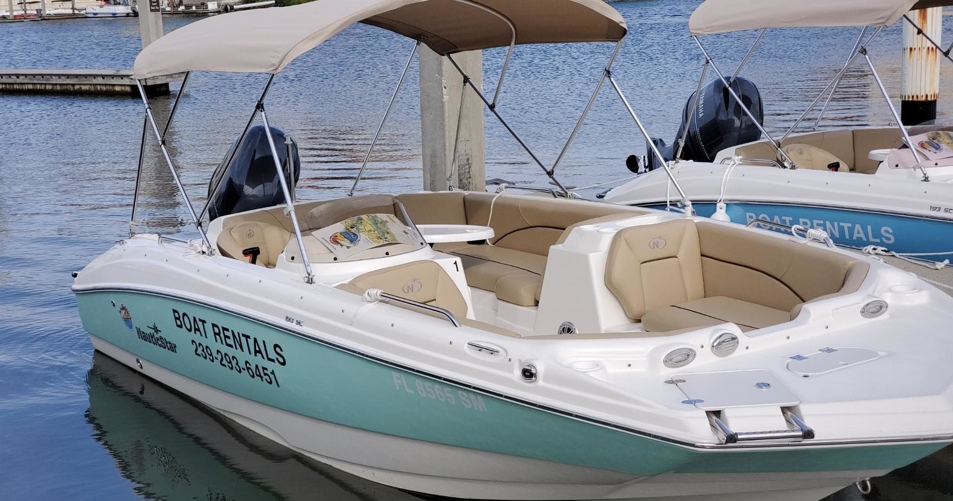 2020 - 19.5ft Nauticstar Deck Boat Rental