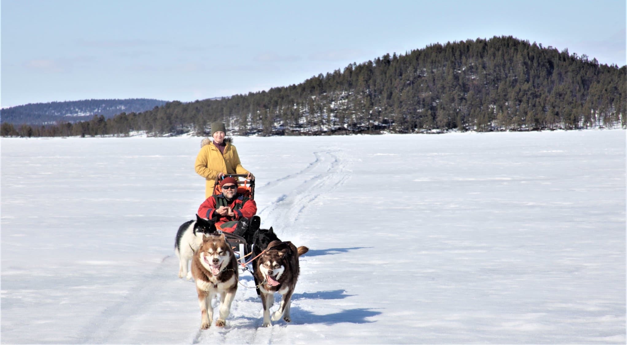 Unique Husky & Fishing Experience in Inari (Private)
