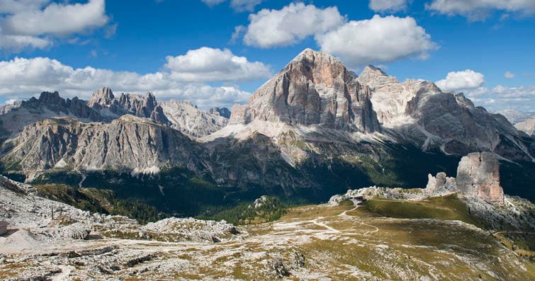 La Lunga via delle Dolomiti - Da Calalzo a Cortina