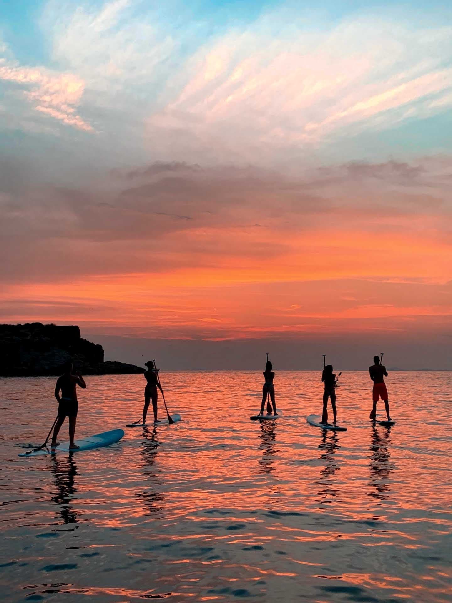 SUP al tramonto ai Bagni della Regina Giovanna 🏄