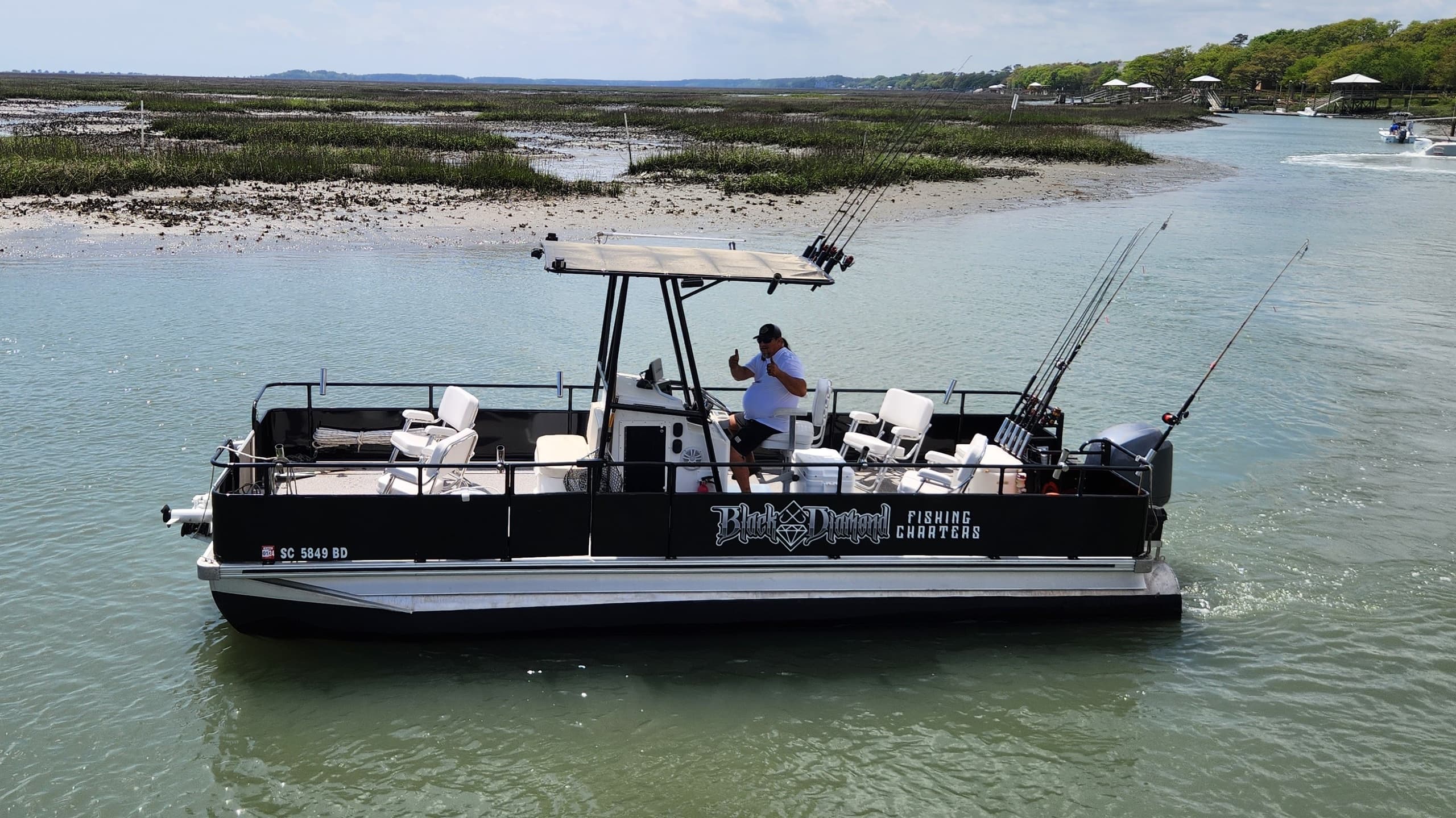 Black Diamond Inshore Pontoon Fishing Trips