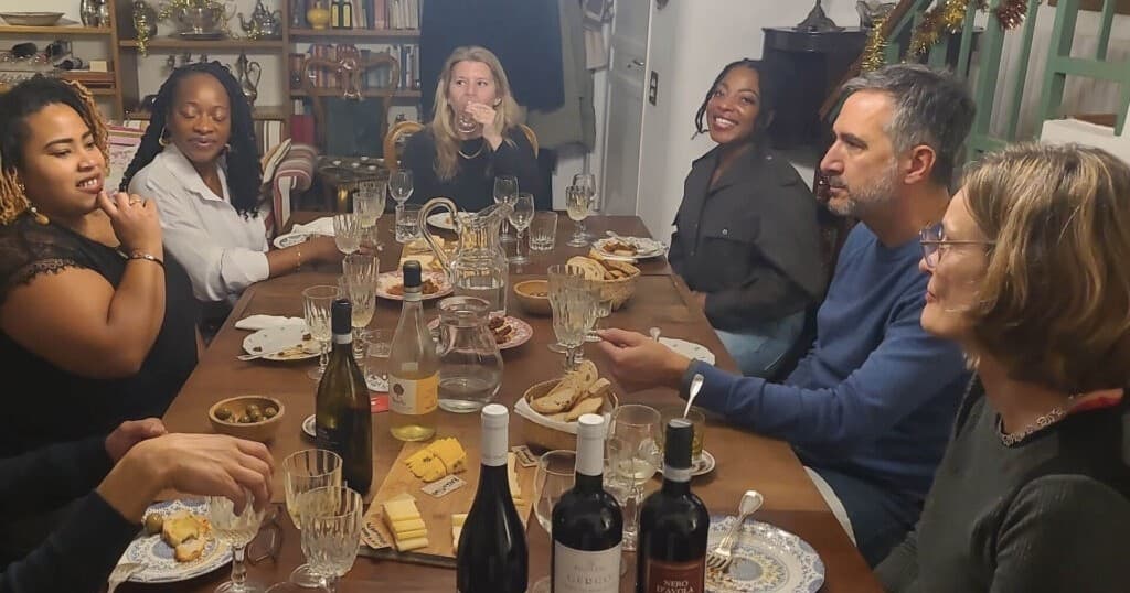 Shared Sicilian Wines and Cheeses Tasting in Palermo