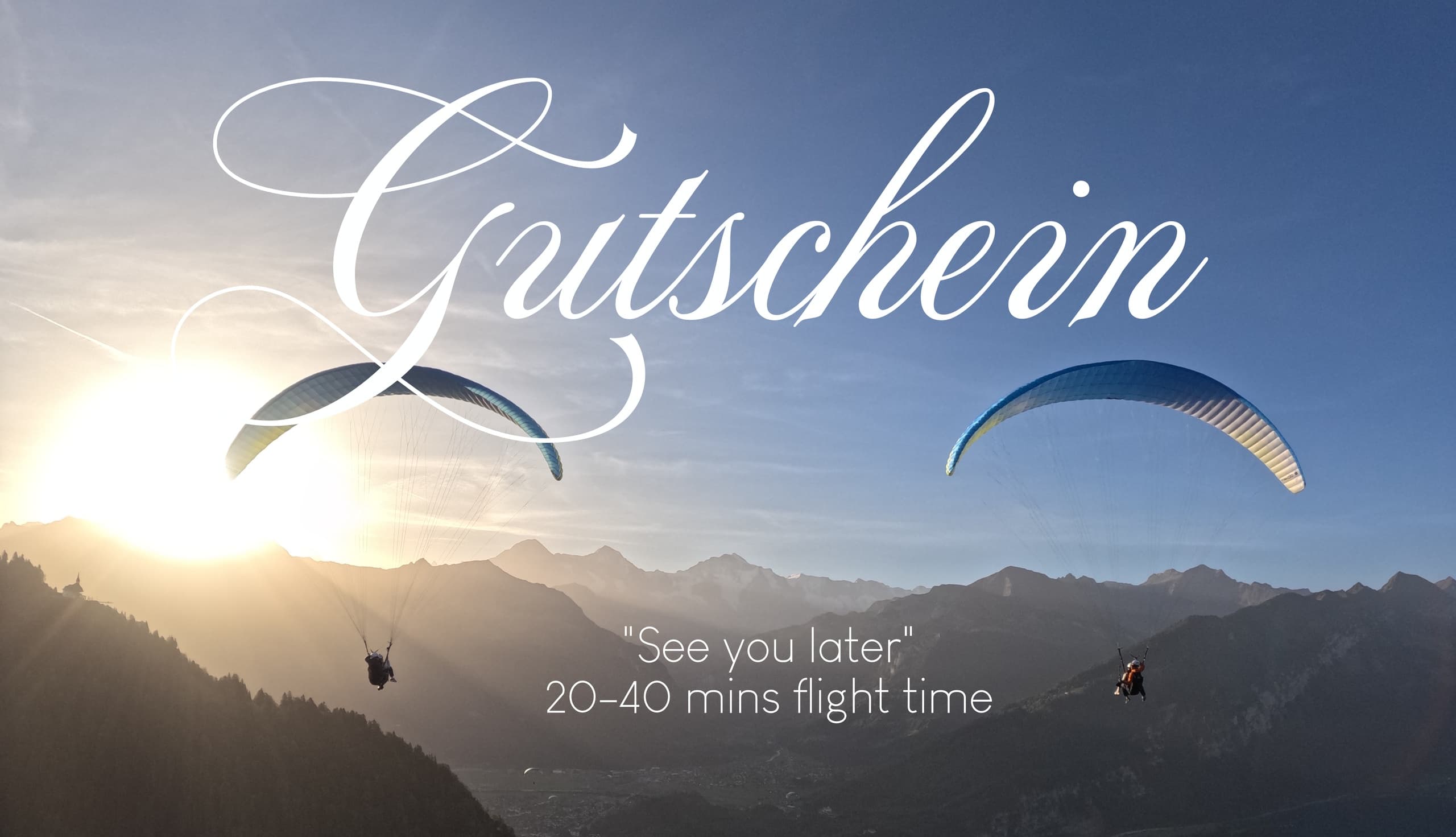 Gutschein see you later