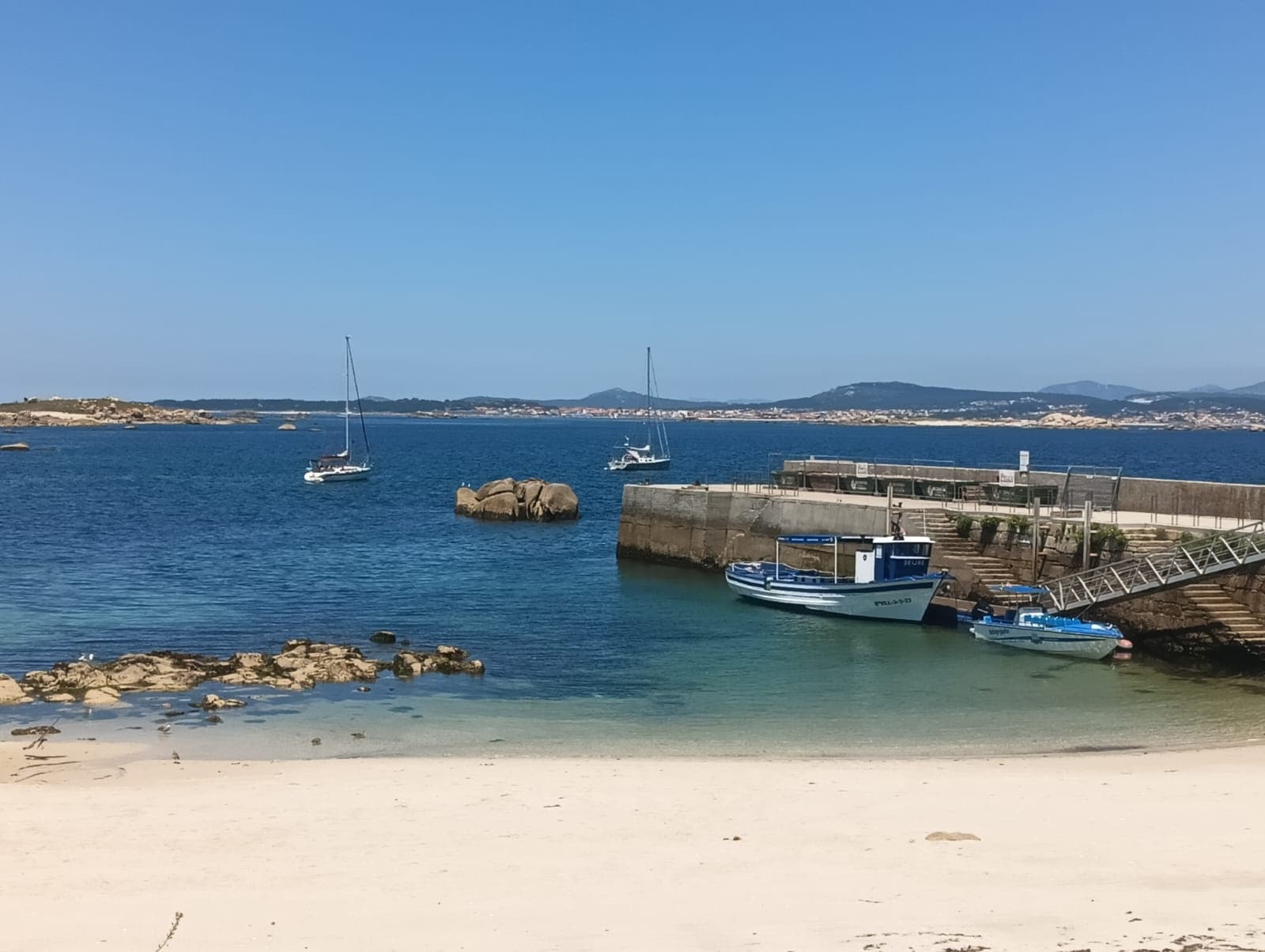 Isla de Sálvora en Barco