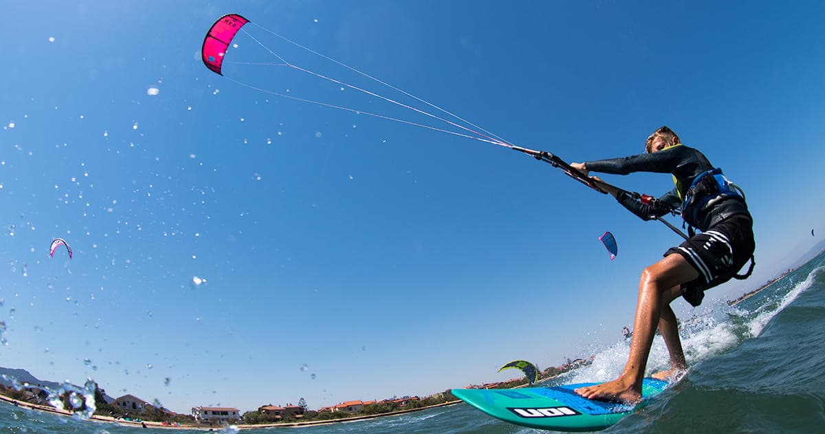 Lezione di KiteSurf - La Maddalena Spiaggia