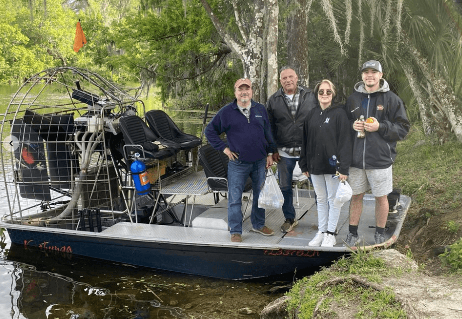 Private Airboat Charter                        (Up to 4 passengers)