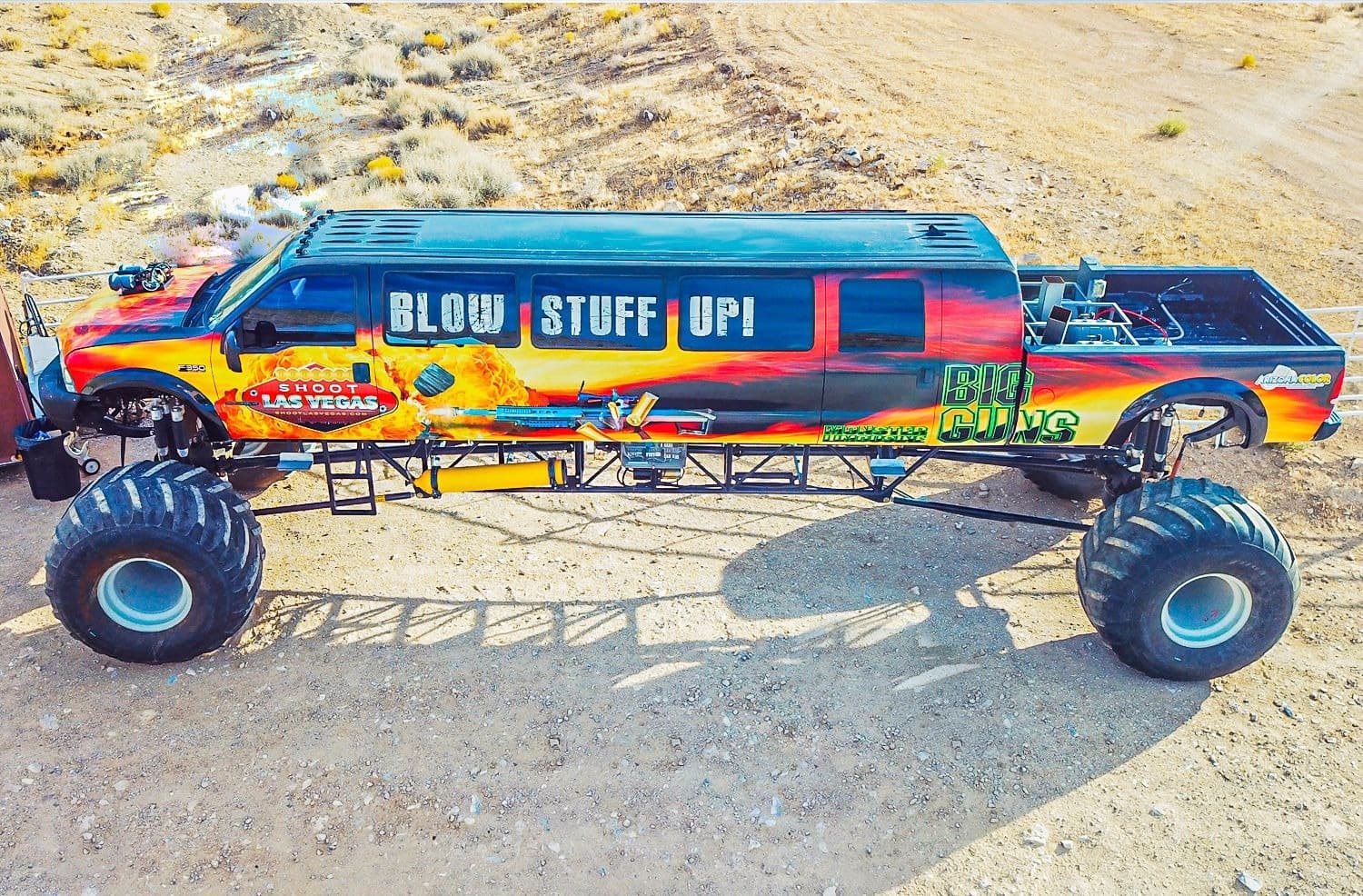 Drive a Monster Truck