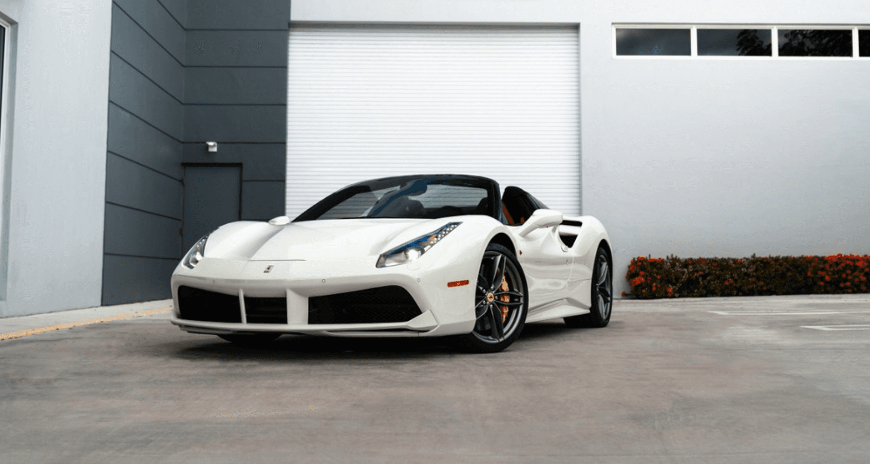Ferrari 488 Spyder | White