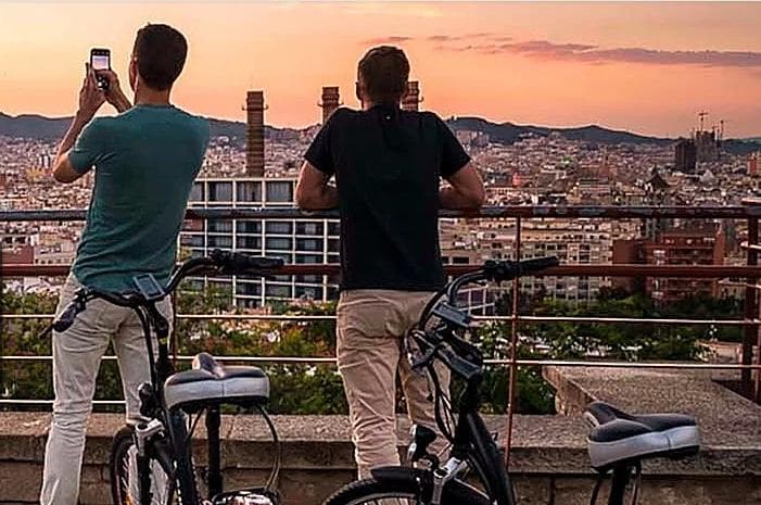 Visite de Montjuic en e-bike